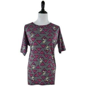 Lularoe Disney Minnie Mouse Irma High Low Top XS